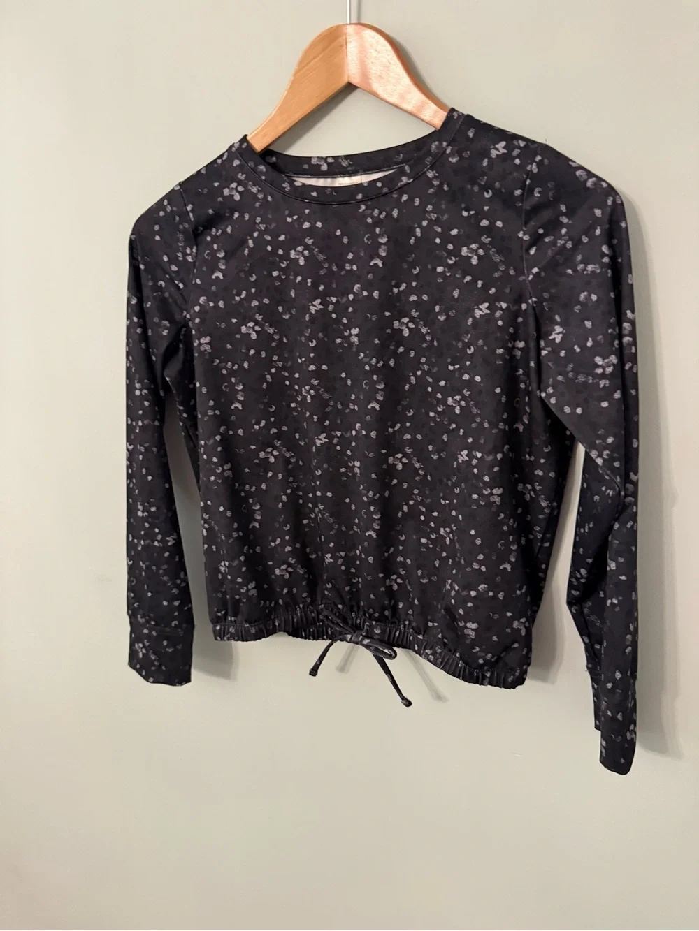 Girls' Long Sleeve Athletic Top and Leggings Size 10/12